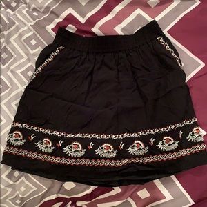 Loft Embroidered Skirt